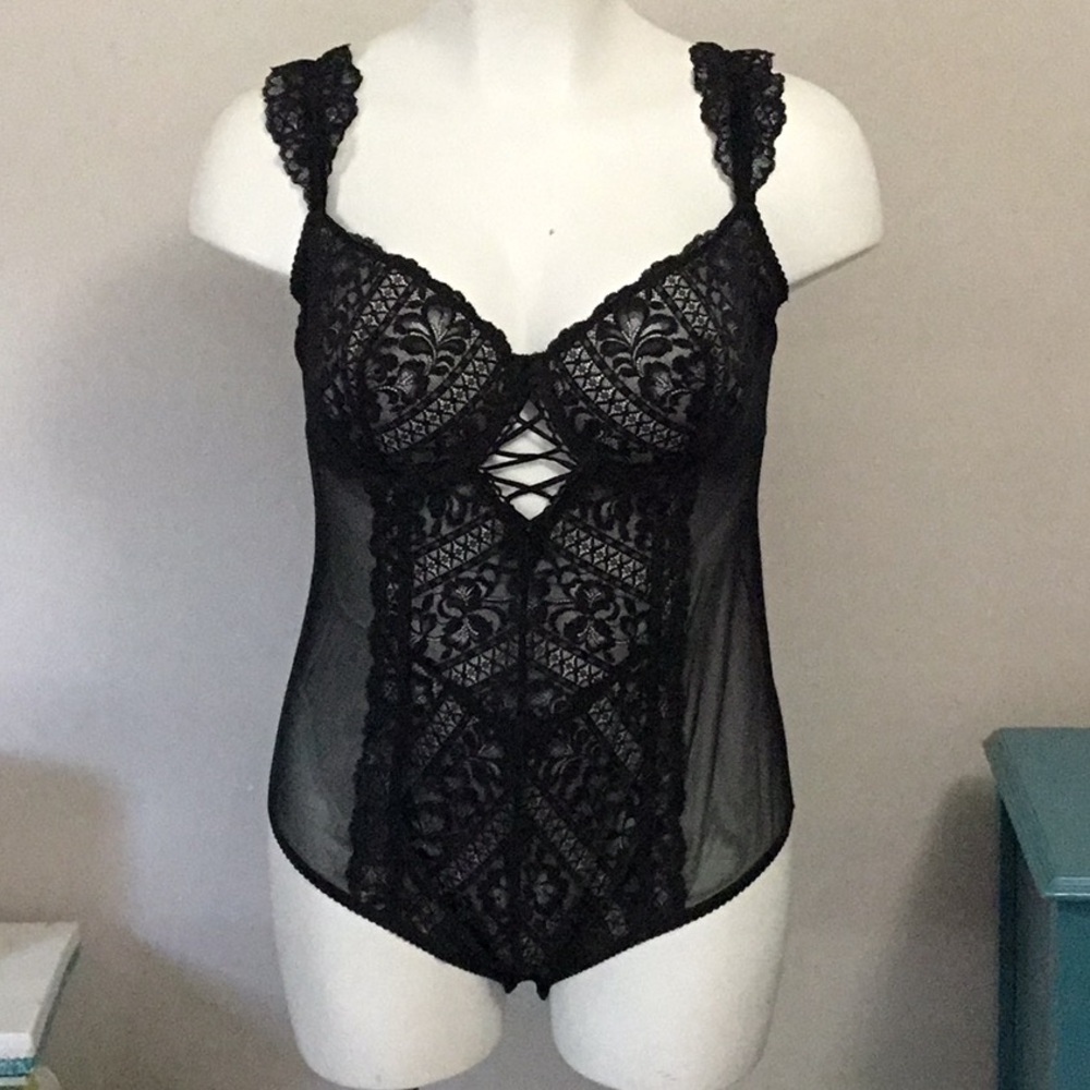 Black Lace Bodysuit